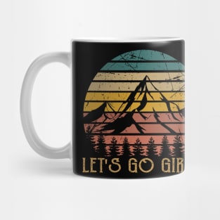 Graphic Picture Let's Go Girls Funny Gift Mug